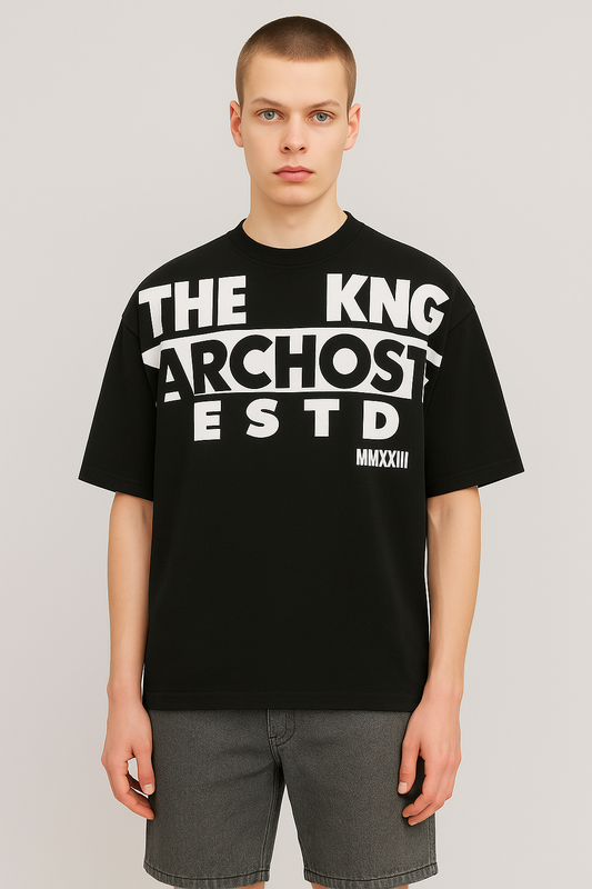 Marchosias Oversized Black T shirt